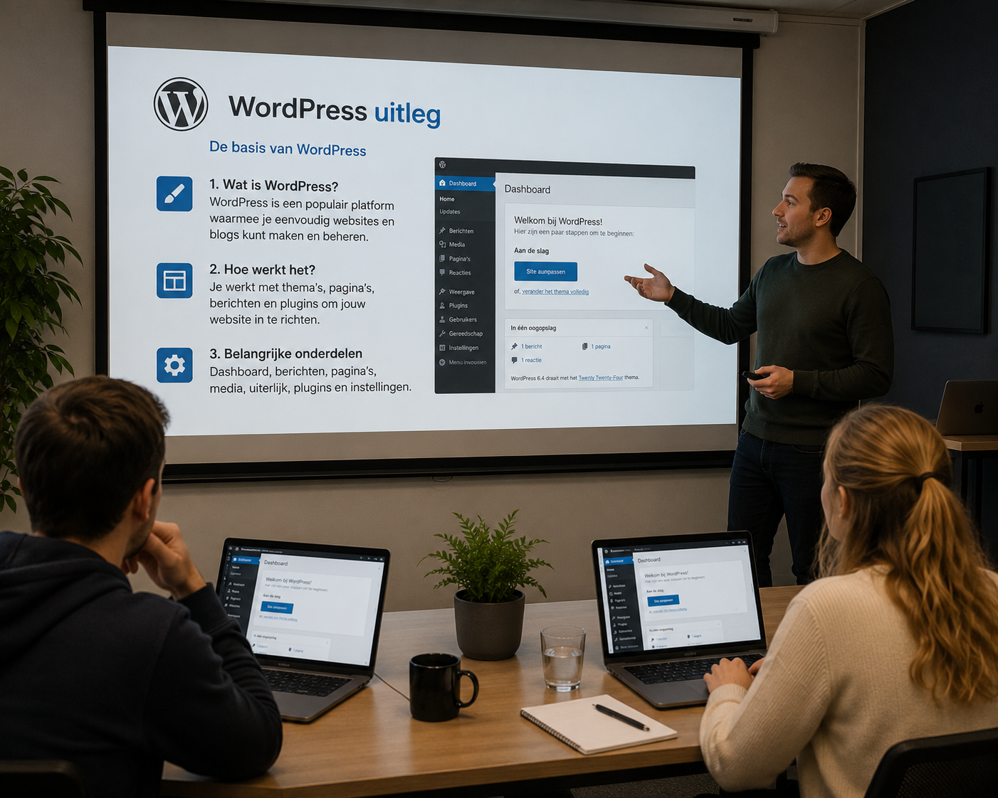 Praktische WordPress- en AI-training bij De Site Architect